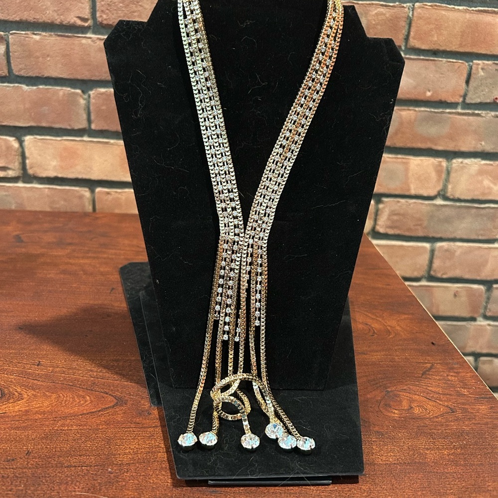 Source Unknown Silver and Gold Necklace